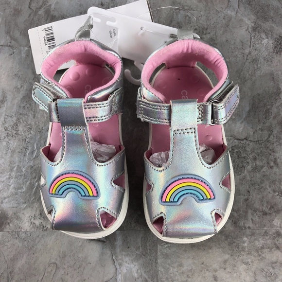 CARTER'S EVERY STEP HANITA Infant Girls' Rainbow Sandals - Picture 2 of 6